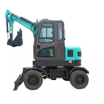 China 4 ton wheel excavators for sale.